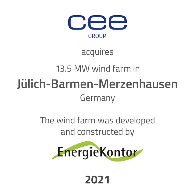 Windpark Jülich-Barmen-Merzenhausen, Germany